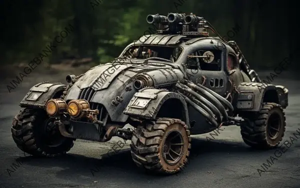 VW Beetle Tank: Armored and Ready for the End Times