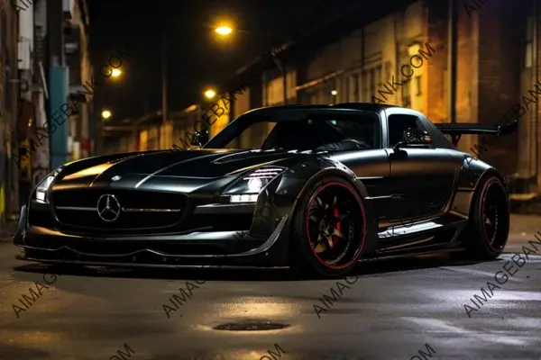 Mercedes SLS Wide Body: Embracing Crazy Style with Negative Camber