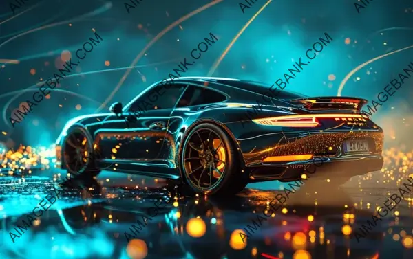 Porsche 911 Turning into Quantum Fluctuations: A Mind-Bending Concept