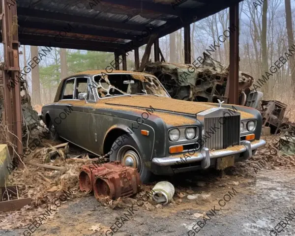 Abandoned Opulence: Rusty 2023 Rolls Royce Phantom