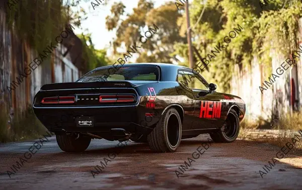 Supercharged Dodge Challenger: Roaring with Hemi