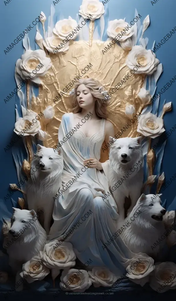 Goddess of Wisdom: Tarot Card B4