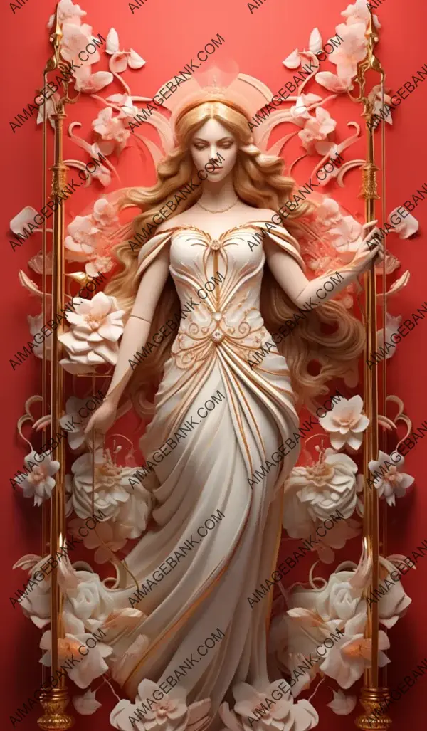 Tarot Card: Justice Goddess in Art