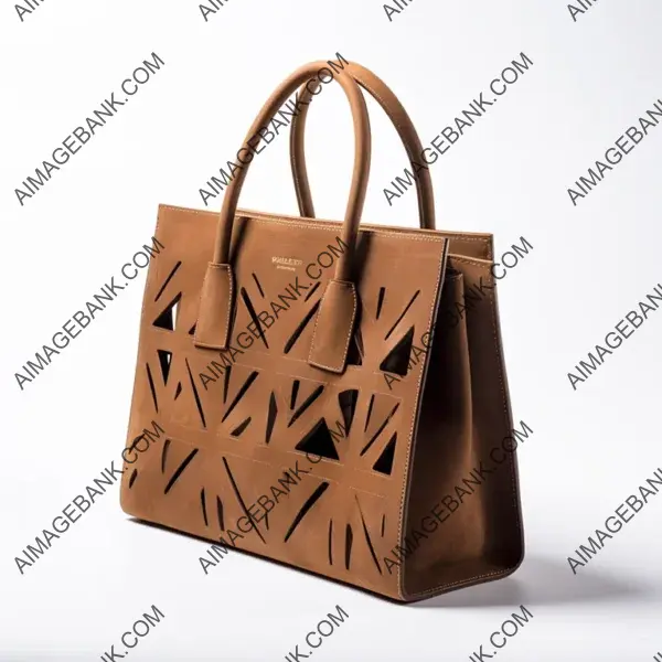 Iconic Mocca Brown Square Tote Bag