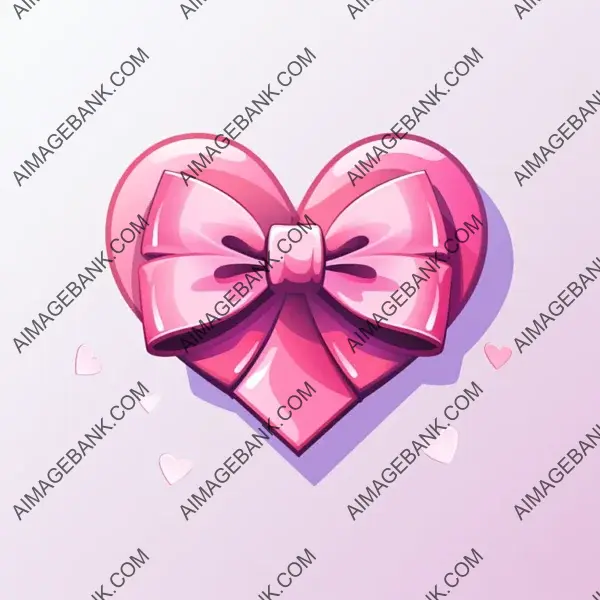 Logo Design: Cute Heart-Shaped Gift Box