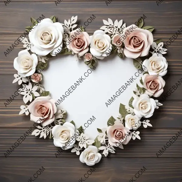 Rose Heart Frame