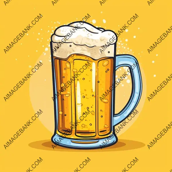 Bright Beer Can Graphic