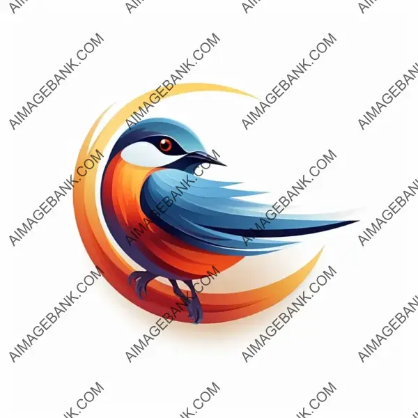 Cute Bird Featured in Logo Design