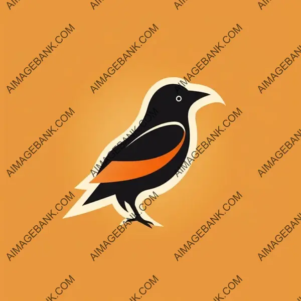 Minimalist Oriole Logo Design