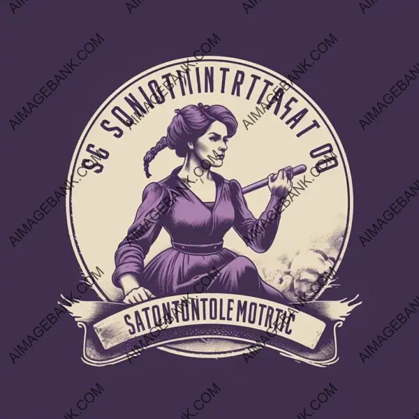 Strong Suffragette in Sport Logo