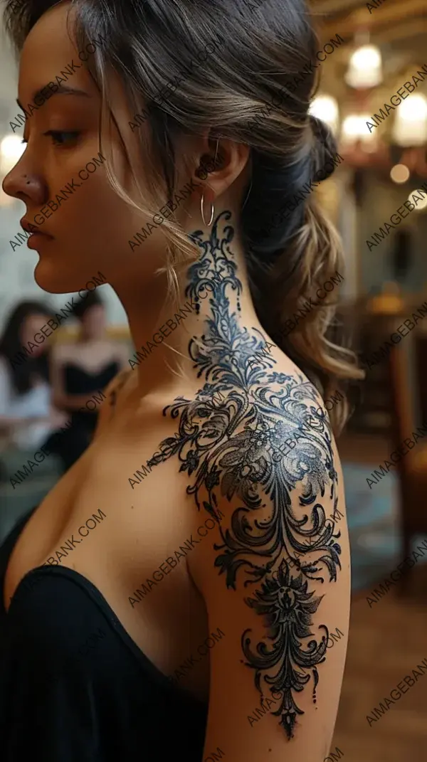 Baroque Filigree Tattoo: Timeless Elegance