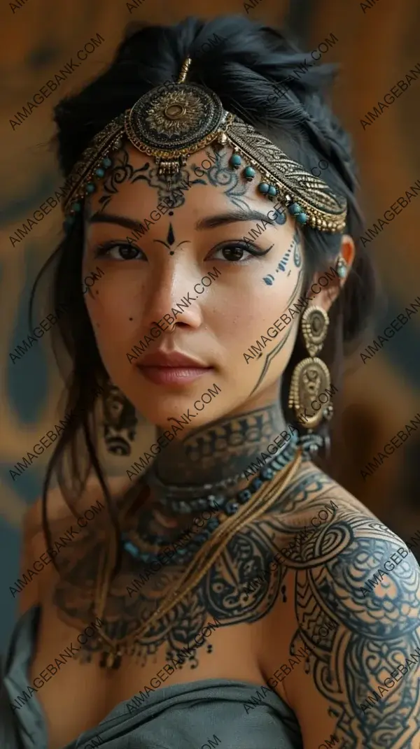 Intricate Details in Hindu Goddess Tattoo: Divine Art