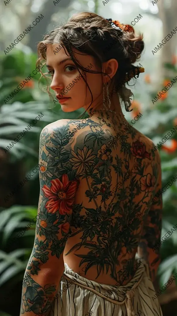 Tattoo Inspired by the Enigmatic Beauty of Garden of Eden