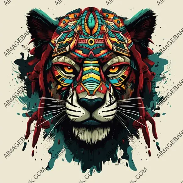 Roar with the Spirit of the Aztec Jaguar in Ink