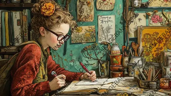 Lynda Barry Wallpaper: A Quirky Journey