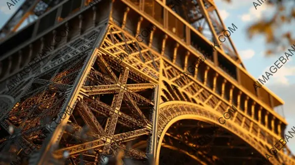 Explore Eiffel Tower in Macro Details