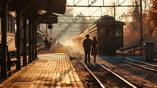 Vintage Train Station Memories: A Heartfelt Farewell