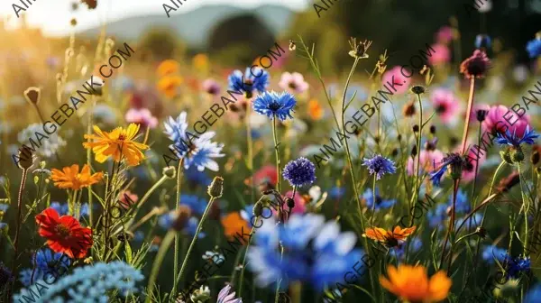 Dive into a Field of Wildflowers