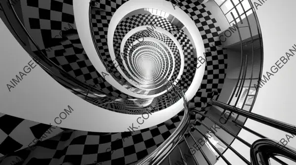Abstract Fusion Escher: Craft Artistic Wonder