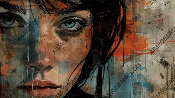 Explore Artistic Marvel with Abstract Surrealism Meets Graphic Novel Craft