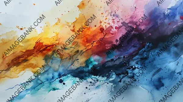 Abstract Watercolor Fantasia: Generate Abstract Beauty