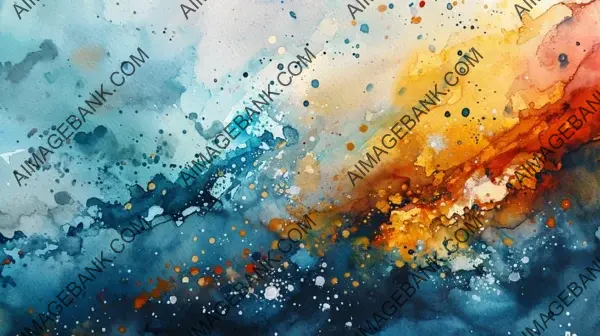 Craft Abstract Beauty with Watercolor Fantasia