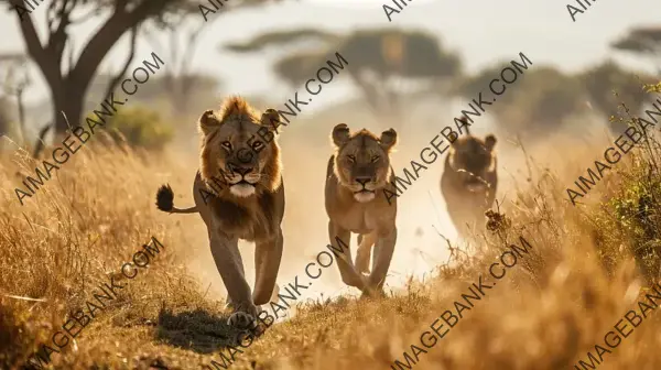 Thrilling African Wildlife Chase Photography