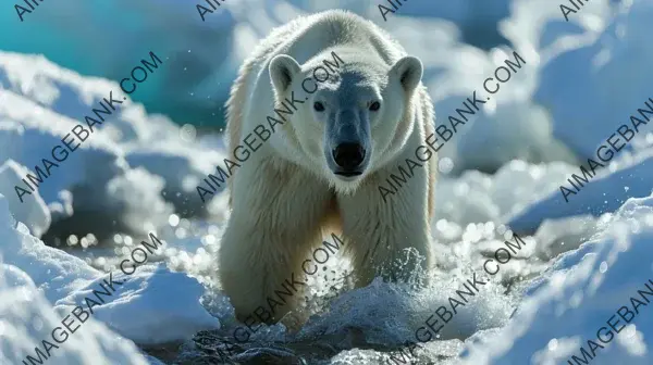 Dramatic Arctic Wildlife Spectacle Photography