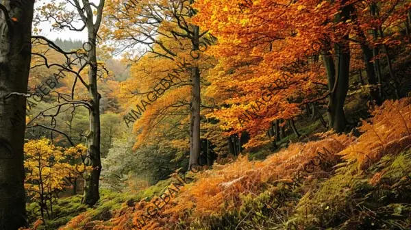 Vibrant Autumnal Foliage Magic Photography