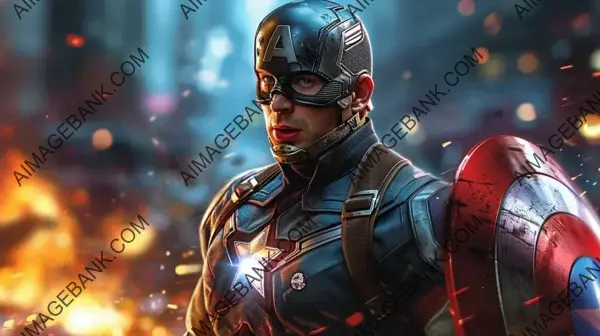 Captain America&#8217;s Shield: Crafting a Defensive Image