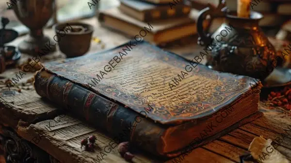 Enchanted Book of Spells: Depict Mystical Legends