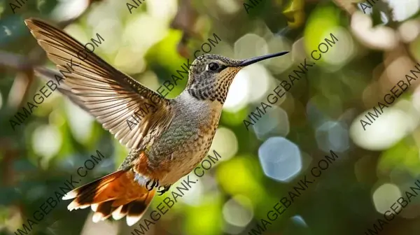 Dive into the Mesmerizing Flight of Hummingbirds with Wallpaper