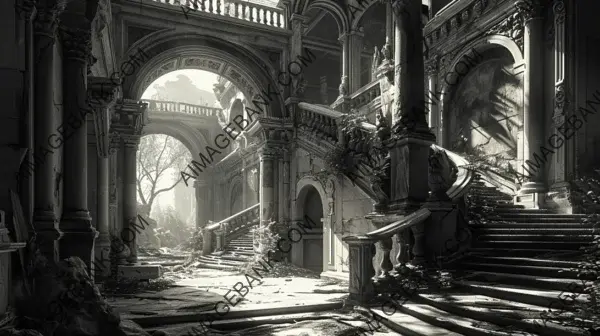 Dive into the Architectural Grandeur of Giovanni Battista Piranesi with Wallpaper