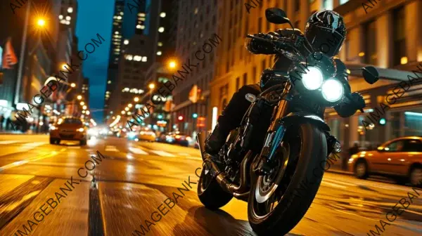 Dive into the Thrills of a High-Speed Motorcycle Chase with Wallpaper