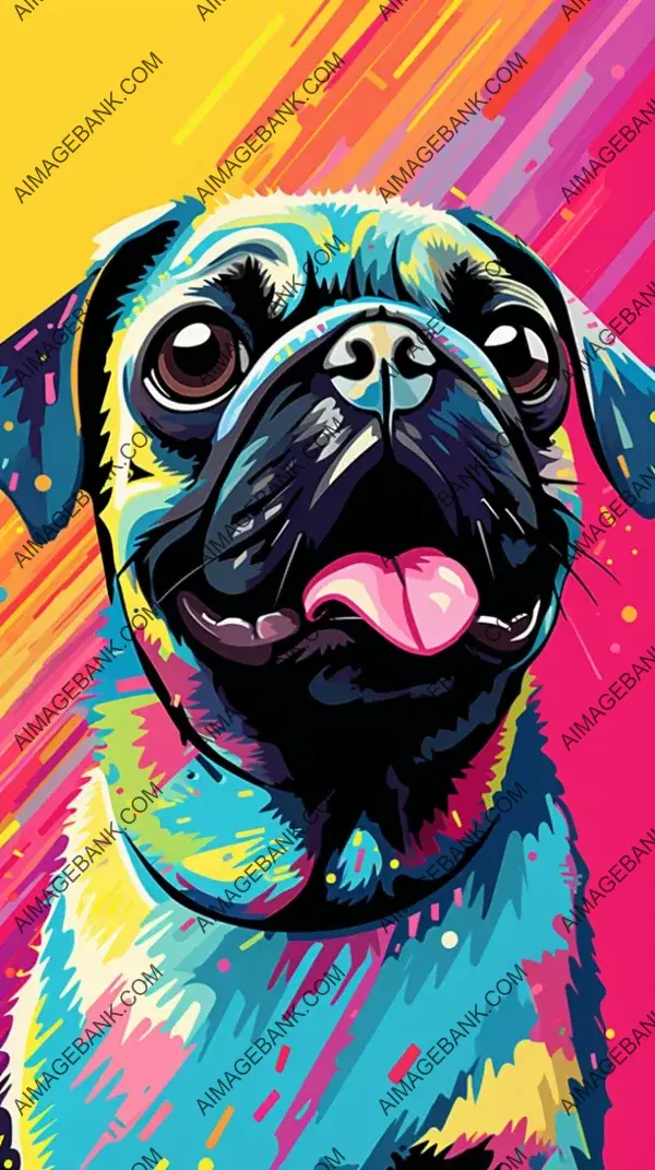 Poster Design: Pug Pop Art with Halftone Effect