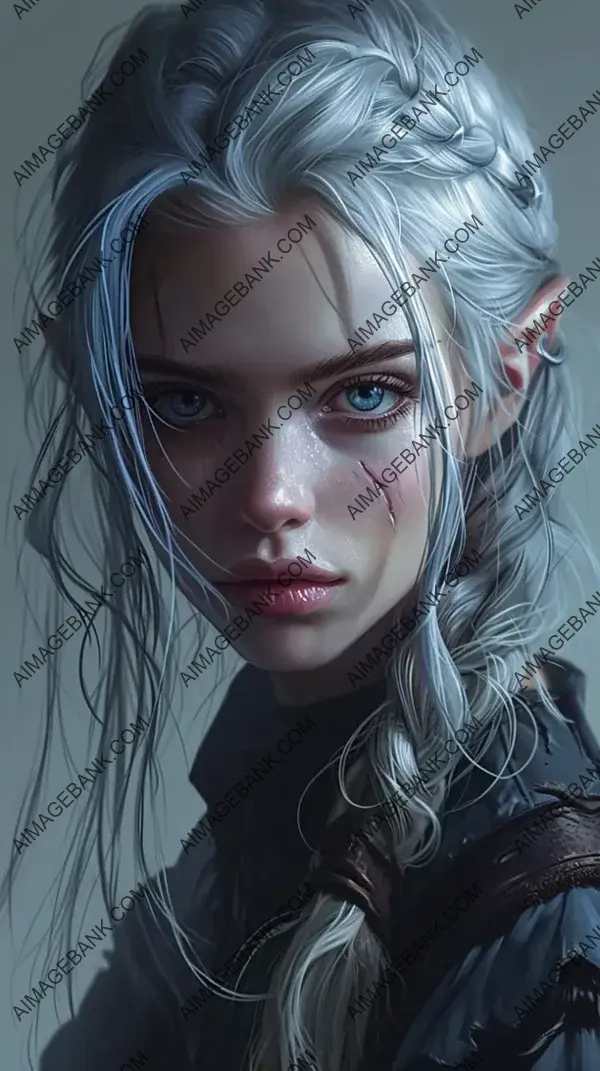 Dark Elf Fantasy Art: Stunning Digital Illustration