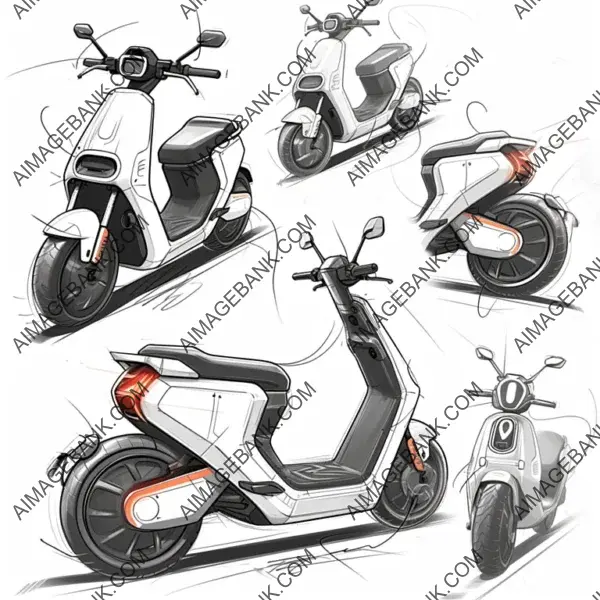 Futuristic Scooter Design: Niu Uqi Concise 14 Inch Wheels Concept