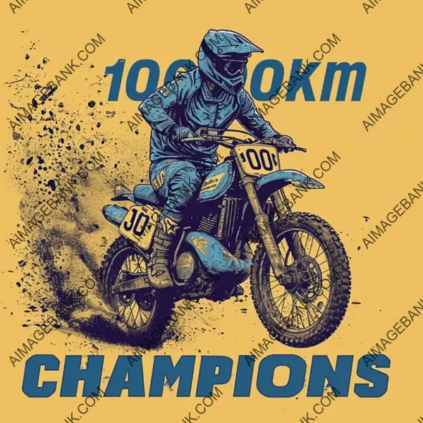 100km Champions Logo: Simple Design, Grand Achievement