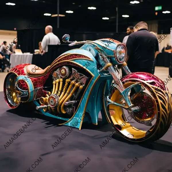 Corvette Bugatti Moto: Convertible Candy Painting