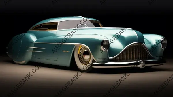 Stanced Art Deco 1949 Cougar: Concept Design Brilliance