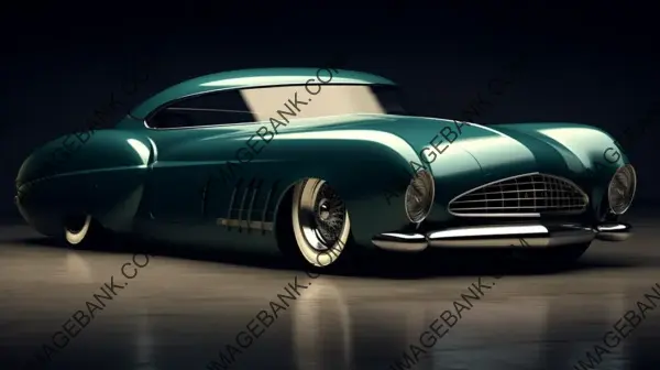 Art Deco 1949 Cougar: Stanced Concept Design