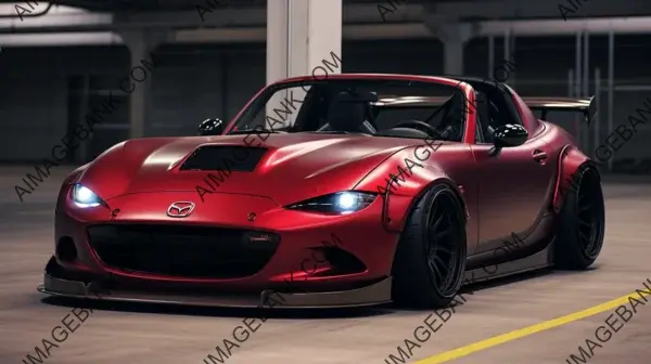 Weirdcore Style 2002 Widebody Mazda Miata Concept