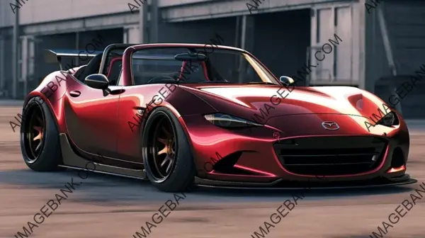 Weirdcore Aesthetics: 2002 Widebody Mazda Miata Concept