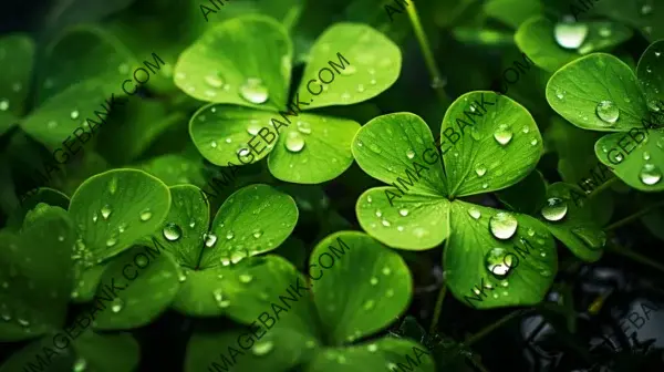 Shamrocks in Stunning Macro Photography