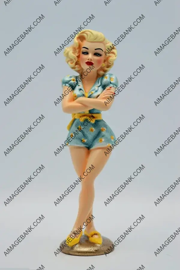 Marilyn Monroe Figurine: Cute and Centered Design