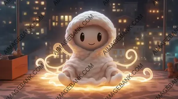 Knitted Character Showcased in CG Society &#8211; Cartoon