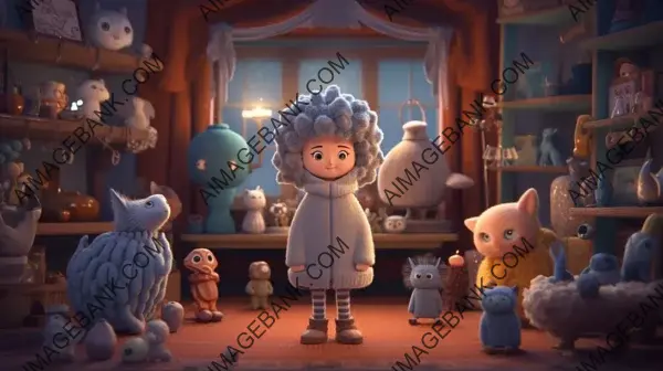 Cartoon: CG Society&#8217;s Featured Good Knitted Character