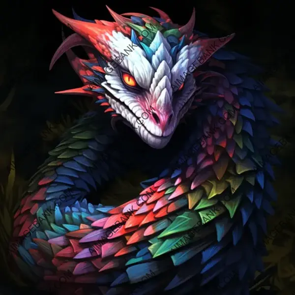 Cartoon: Riot Games&#8217; Cockatrice Dragon Snake Character