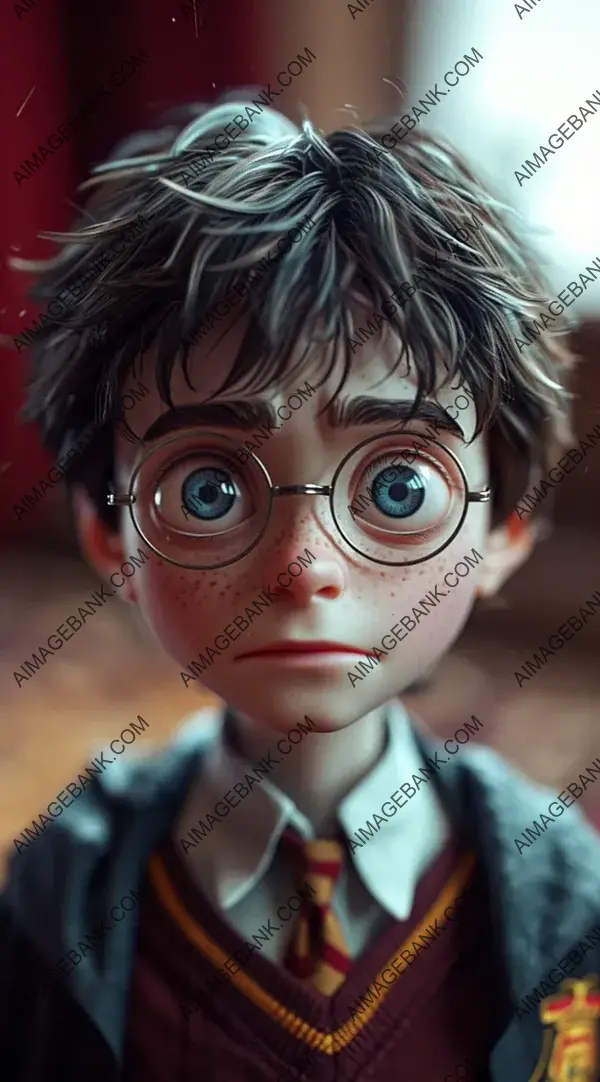 Harry Potter Cartoon 3D Character Room &#8211; Cartoon