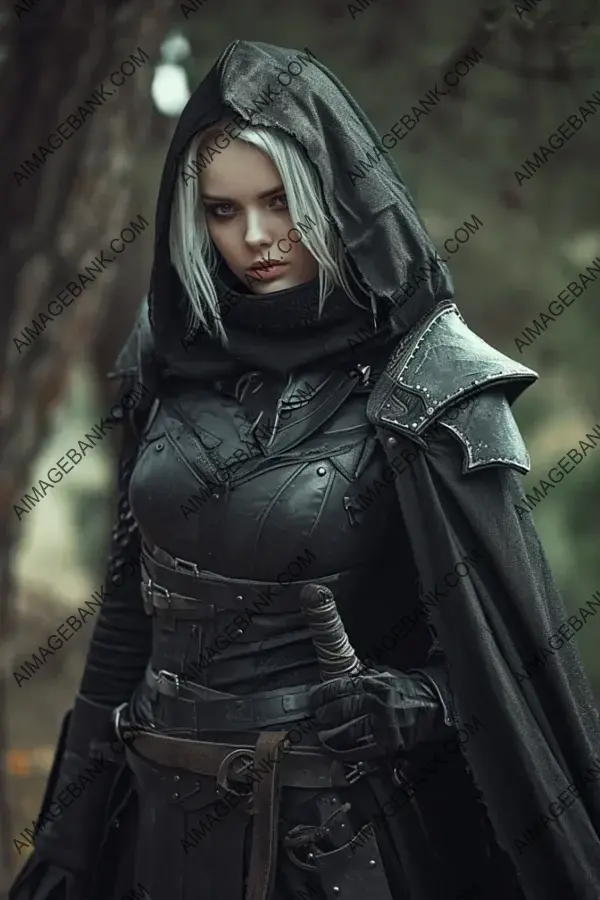 Daisy Ridley: Female Drow Cleric from Fantasy Realm
